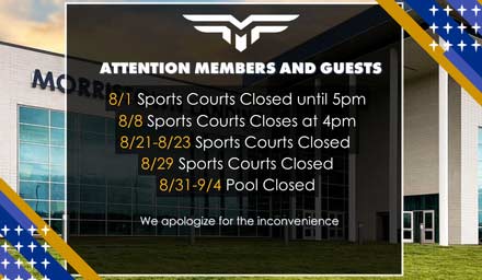 August Closures